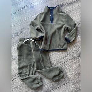 Fleece sweatsuit